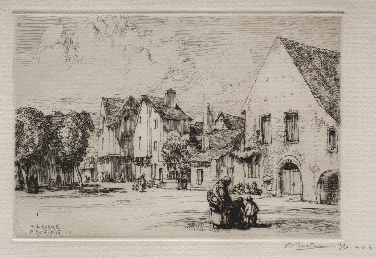 Provins da Auguste Louis Lepère