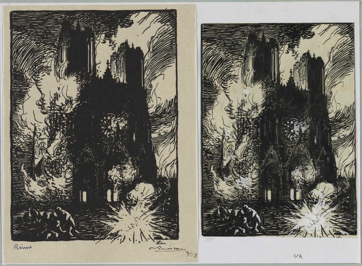 Reims da Auguste Louis Lepère