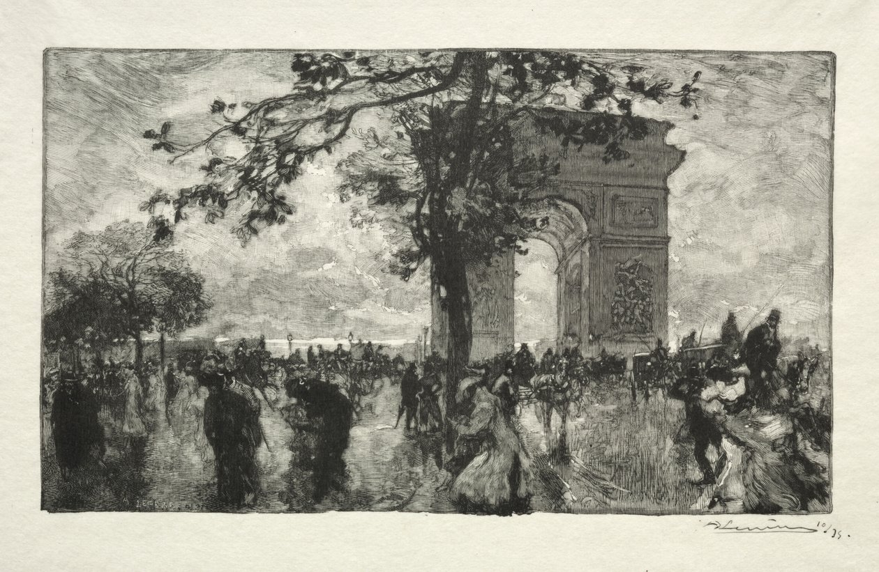 Ritorno dal Bosco da Auguste Louis Lepère