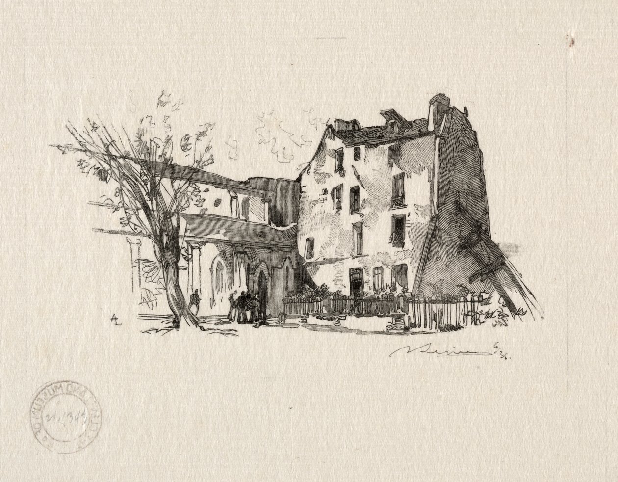 San Giuliano il Povero: Il Presbiterio da Auguste Louis Lepère
