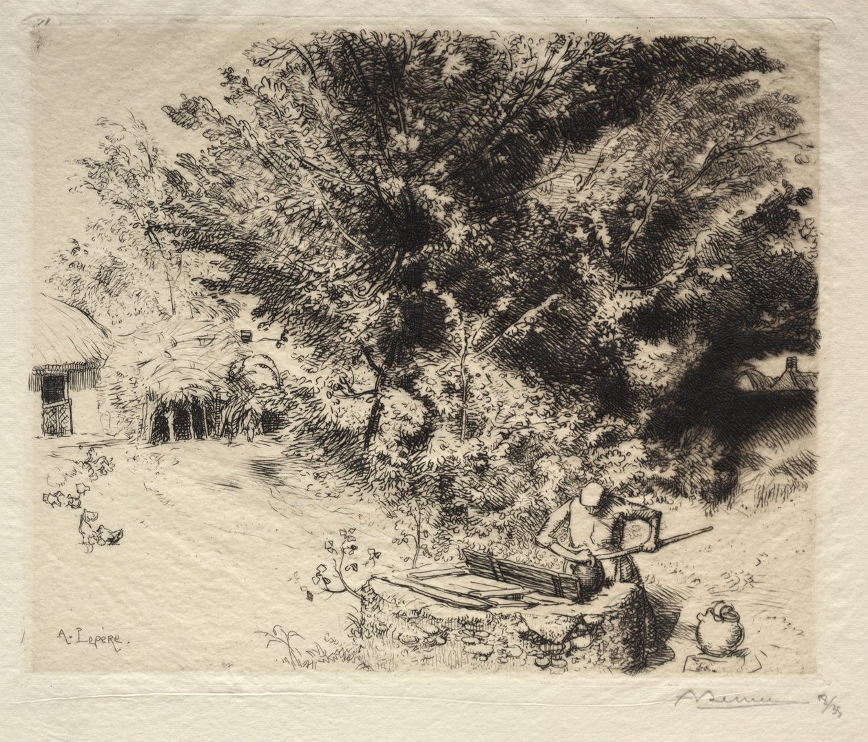 La fossa da Auguste Louis Lepère