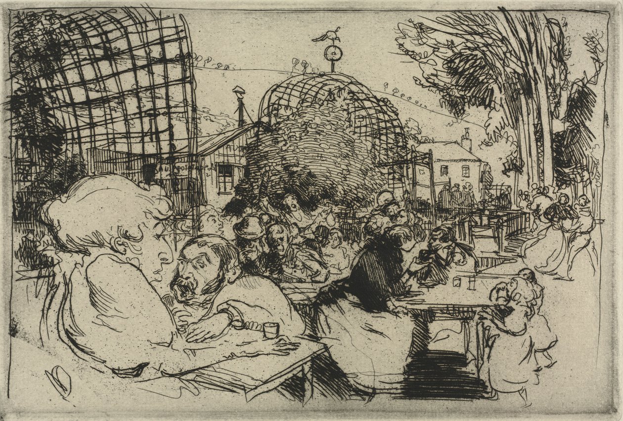 I due gobbi, 1893 da Auguste Louis Lepère