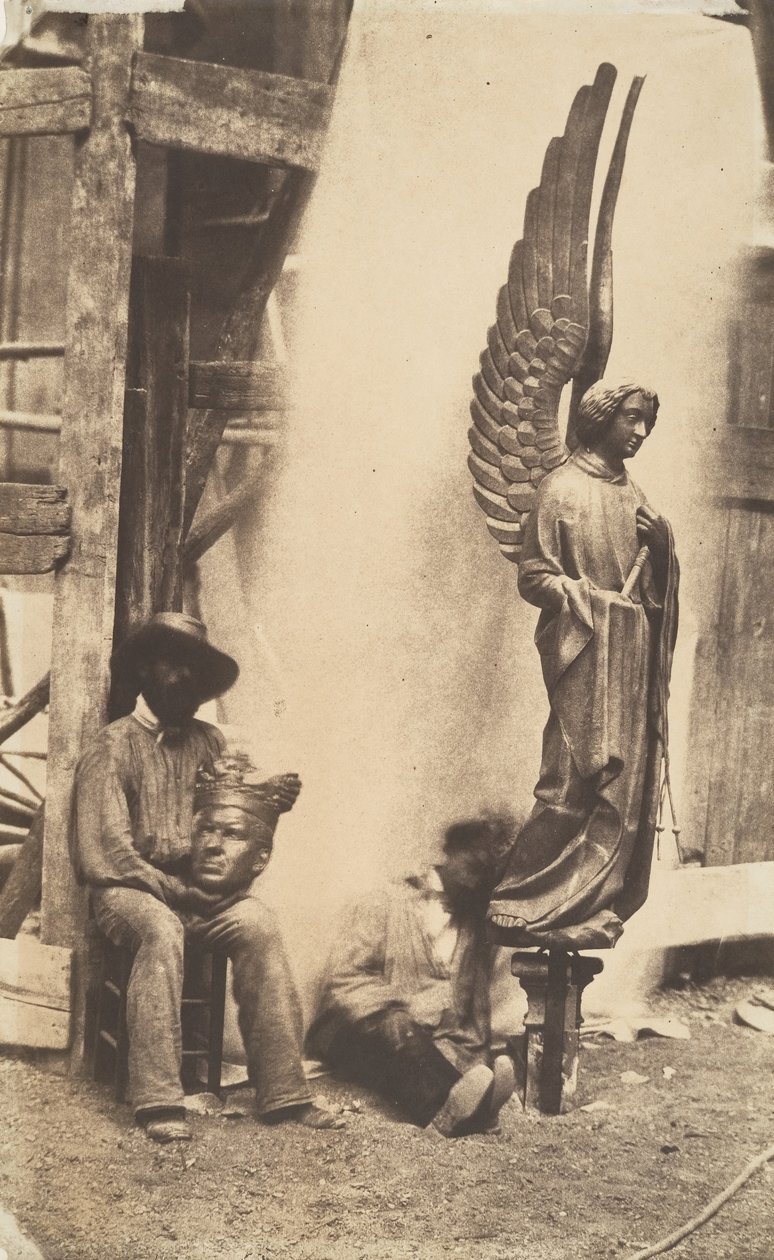 [Angelo della Passione, Sainte-Chapelle, Parigi], 1853-1854 da Auguste Mestral