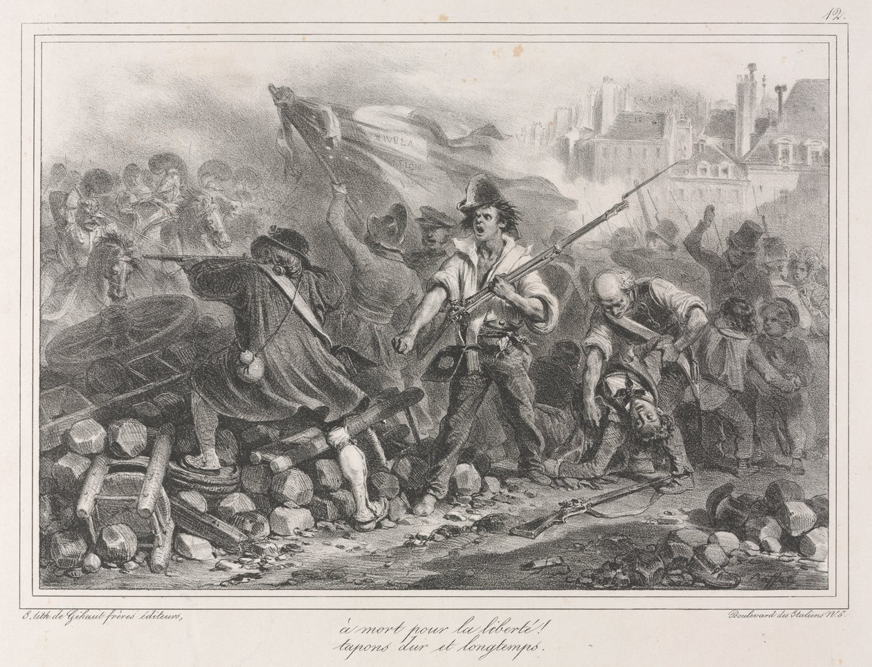 Album del 1831: Libertà o morte! da Auguste Raffet