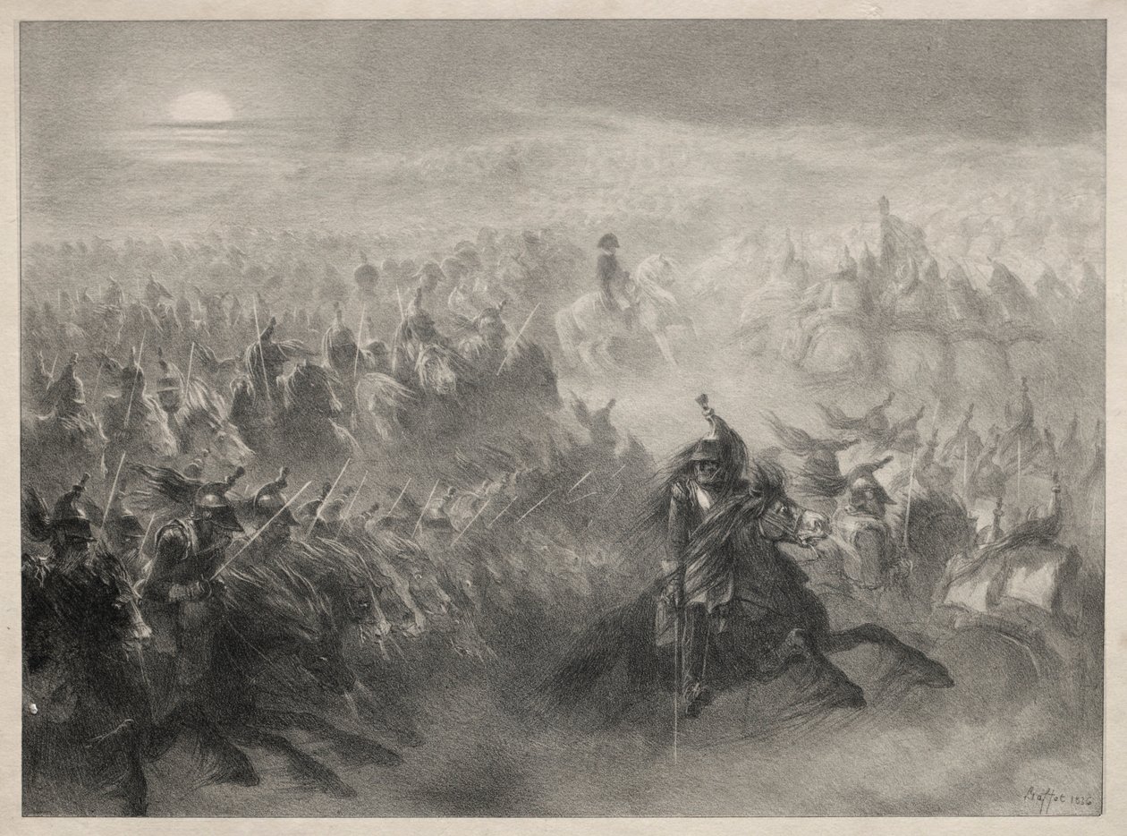 Revisione notturna, 1816 da Auguste Raffet