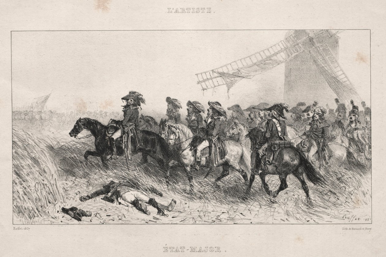 Senza titolo, 1837 da Auguste Raffet