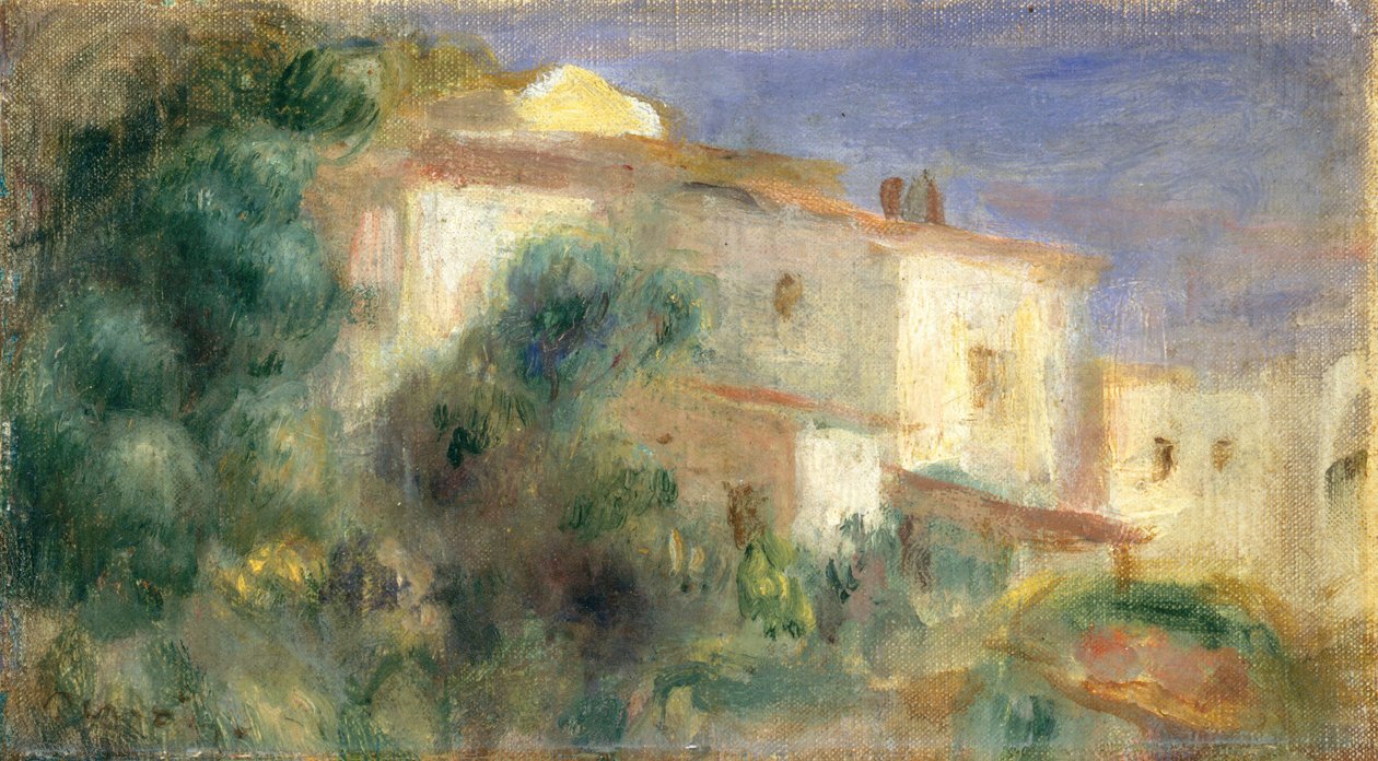 Maison de la Poste, Cagnes da Auguste Renoir