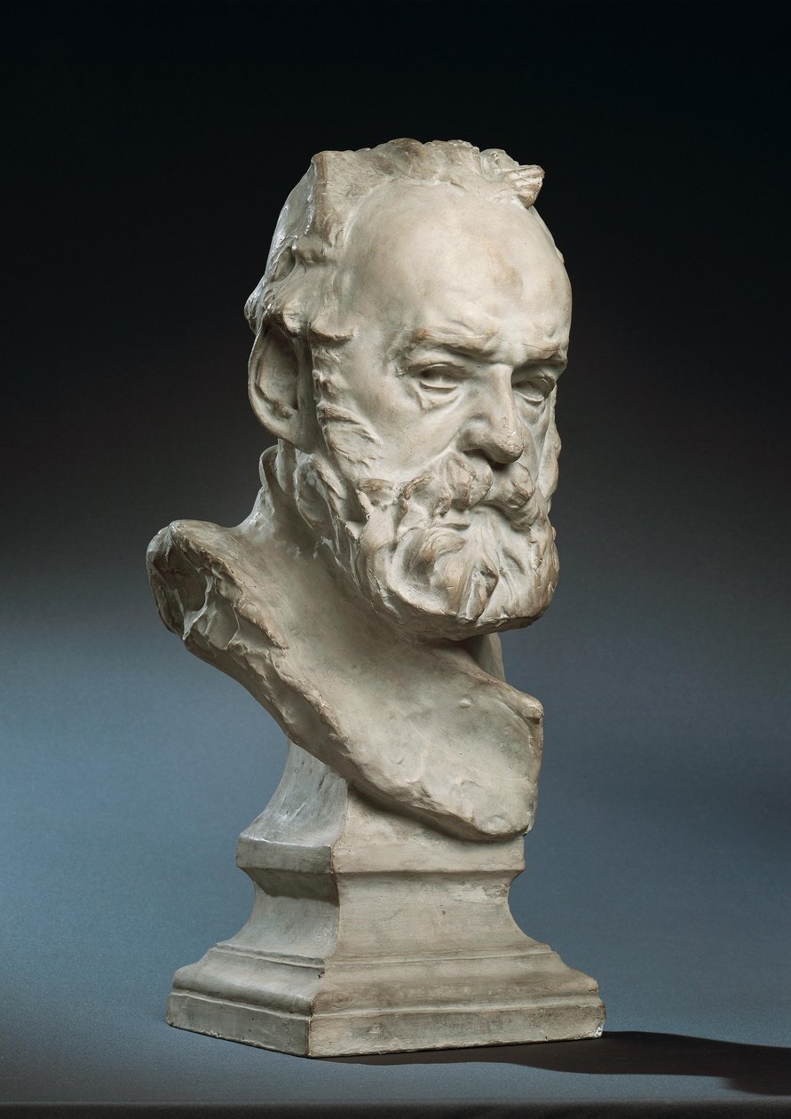 Lo scrittore Victor Hugo da Auguste Rodin