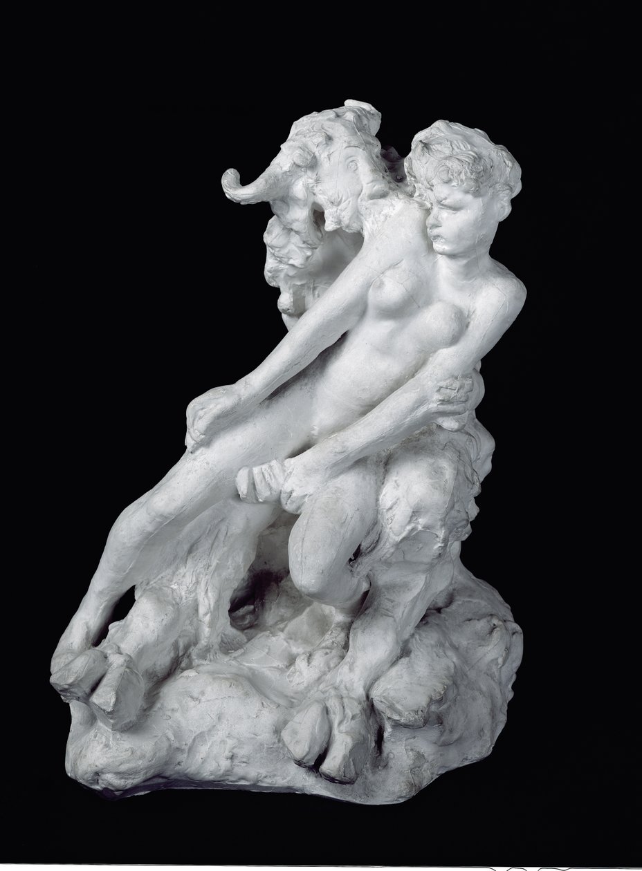 Fauno e ninfa, c.1886 da Auguste Rodin