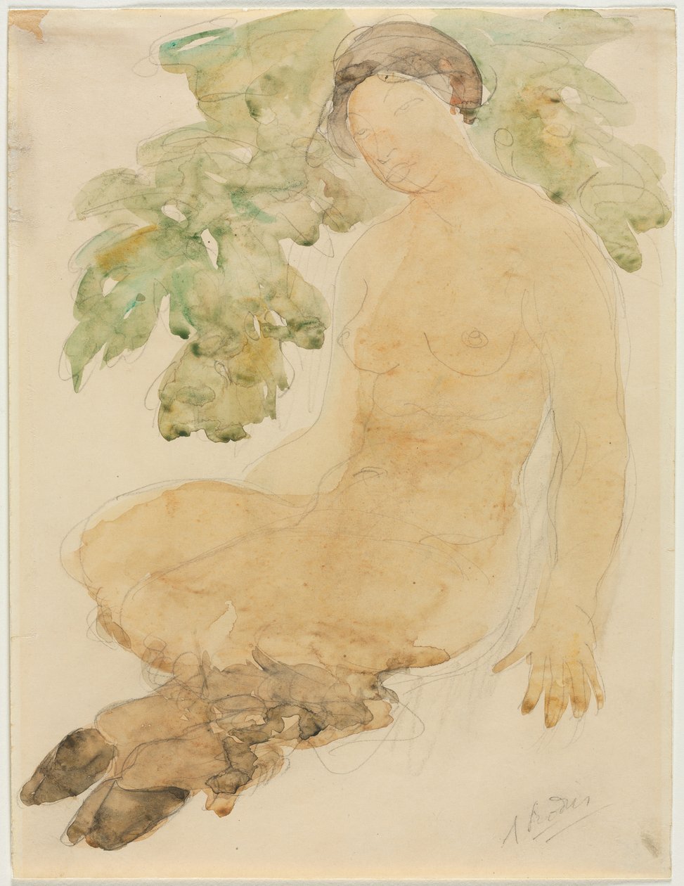 Faunesse, c. 1905 da Auguste Rodin