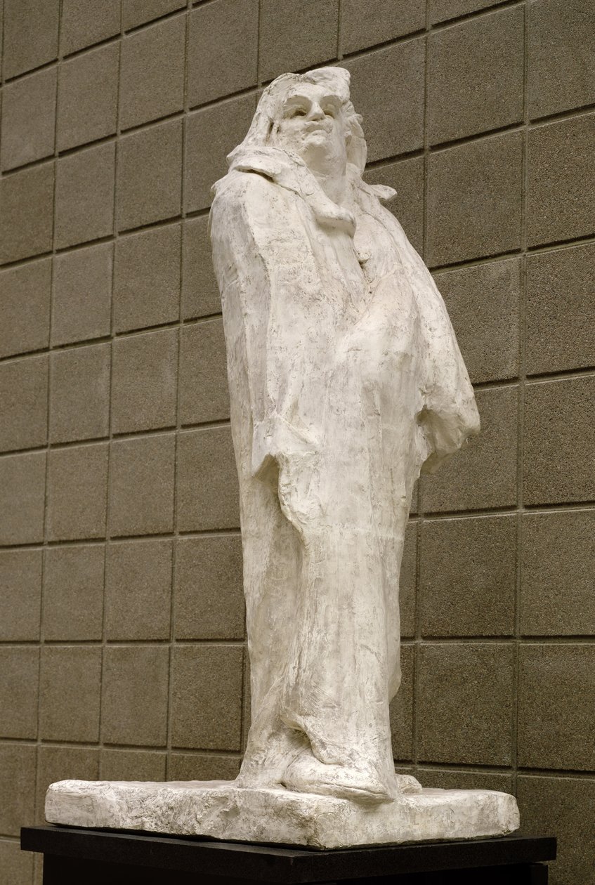 Honoré de Balzac (1799-1850) 1897 (gesso) da Auguste Rodin