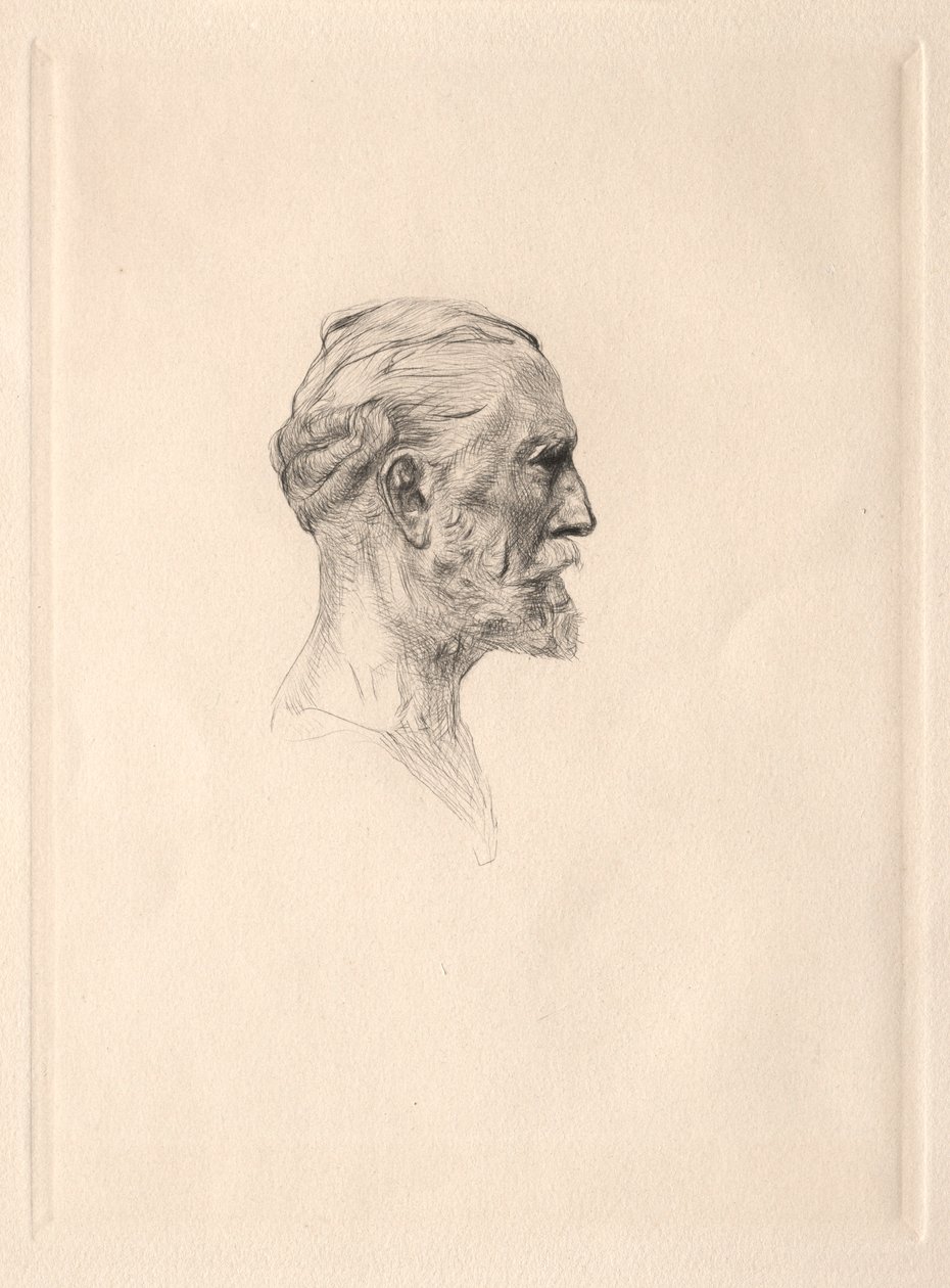 Ritratto di Antonin Proust da Auguste Rodin