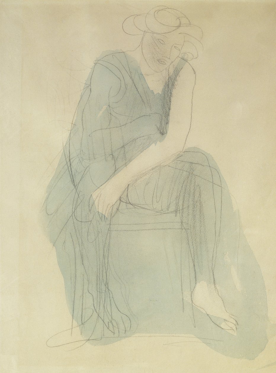 Donna seduta; Femme Assise da Auguste Rodin
