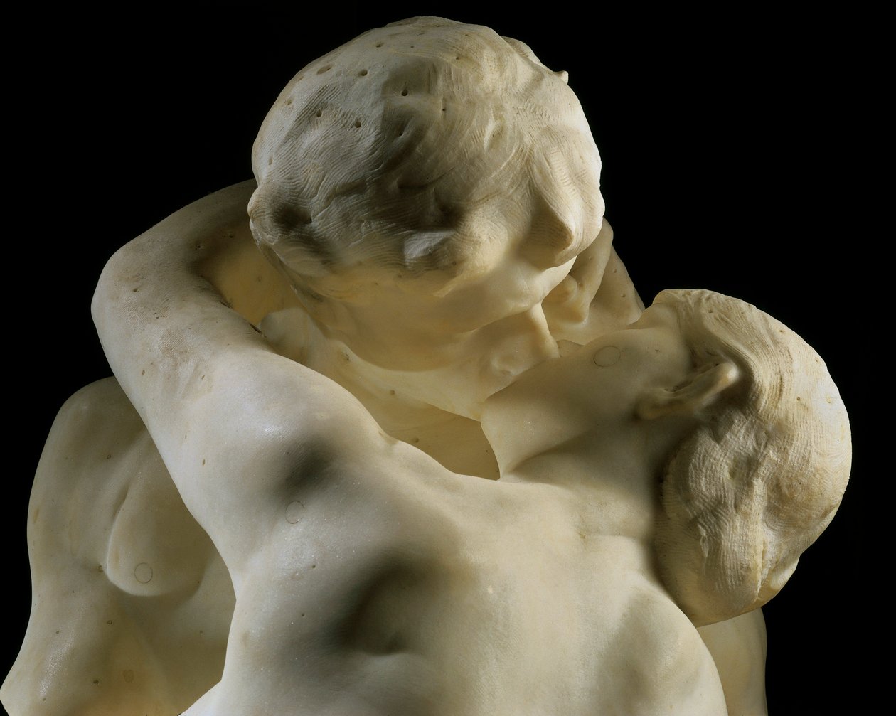 Il Bacio (dettaglio) da Auguste Rodin