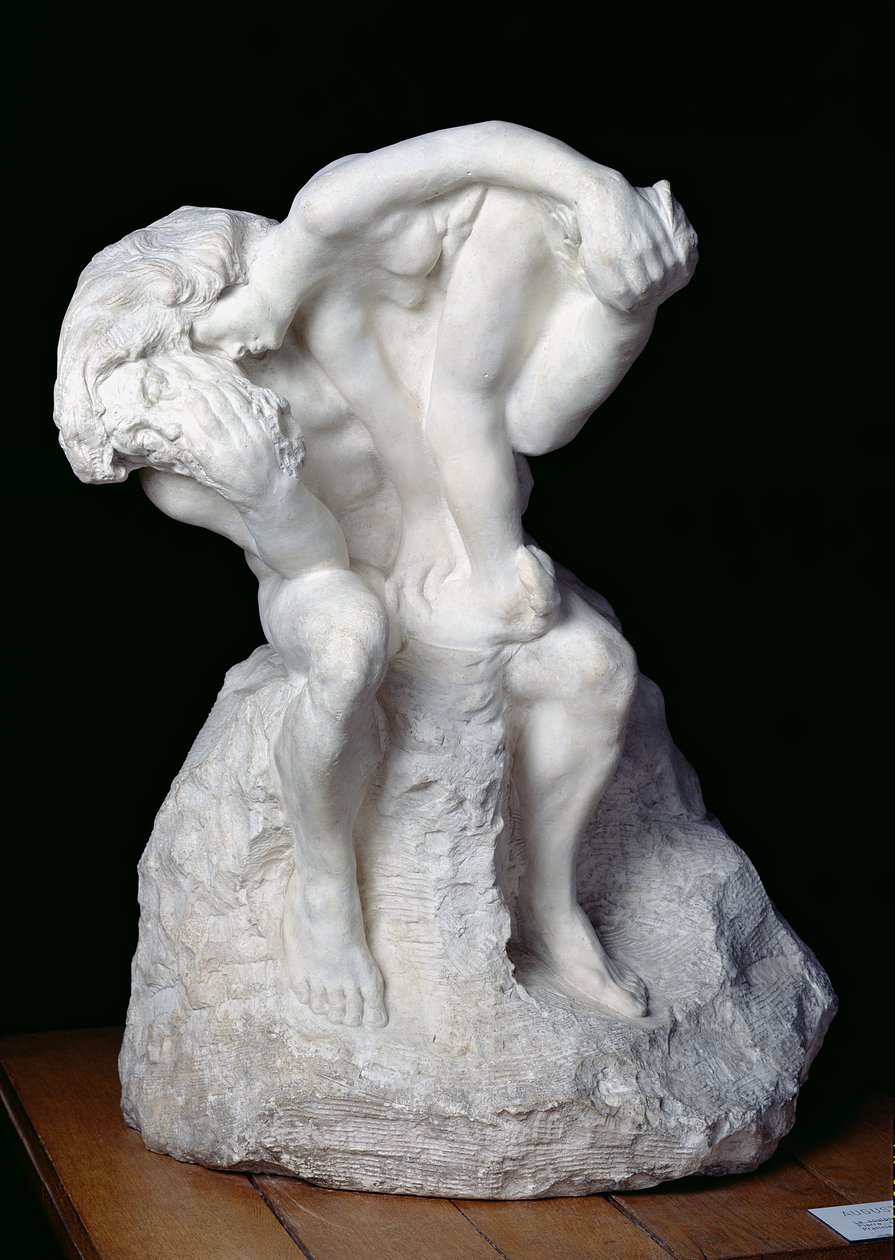 Lo scultore e la sua musa da Auguste Rodin