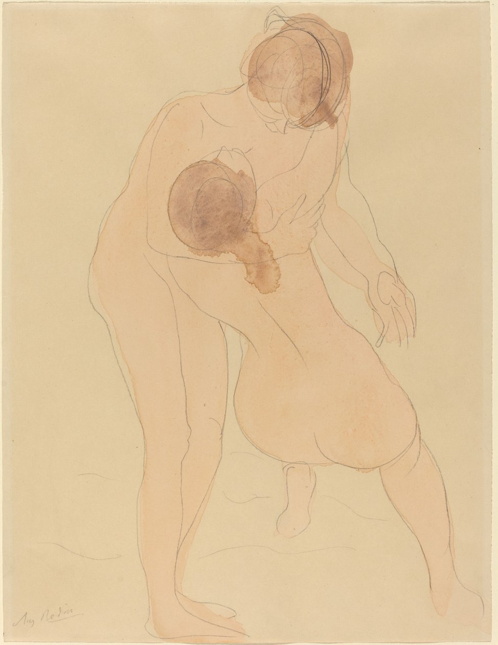 Due Figure da Auguste Rodin