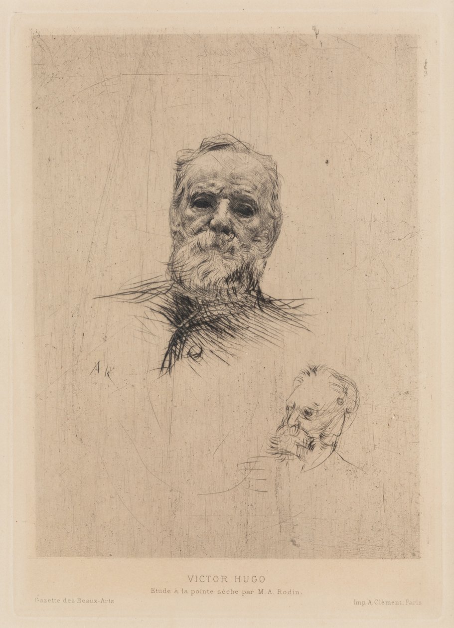 Victor Hugo, 1886 da Auguste Rodin