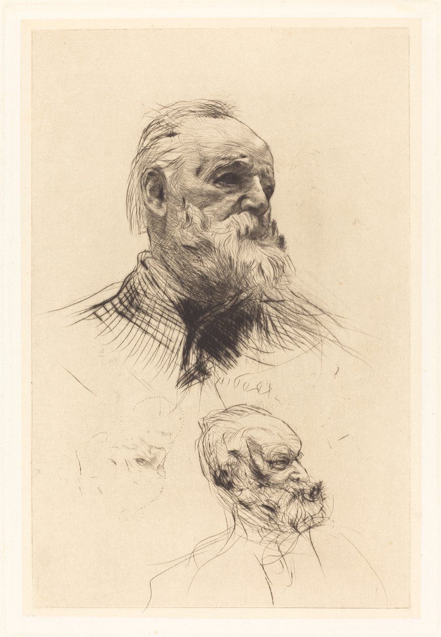 Victor Hugo, di tre quarti da Auguste Rodin
