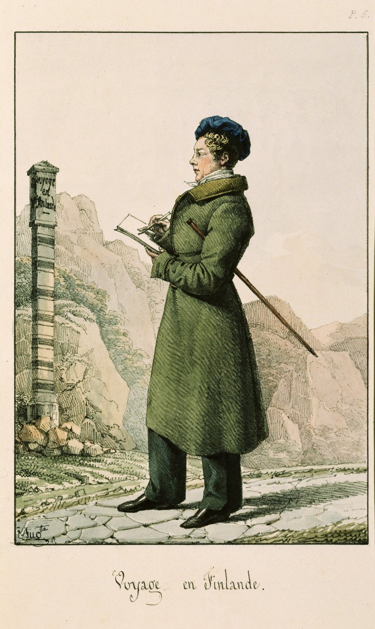 Autoritratto da Auguste de Montferrand