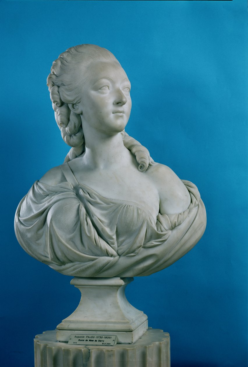 Busto della Contessa du Barry (1743-93) 1773 da Augustin Pajou