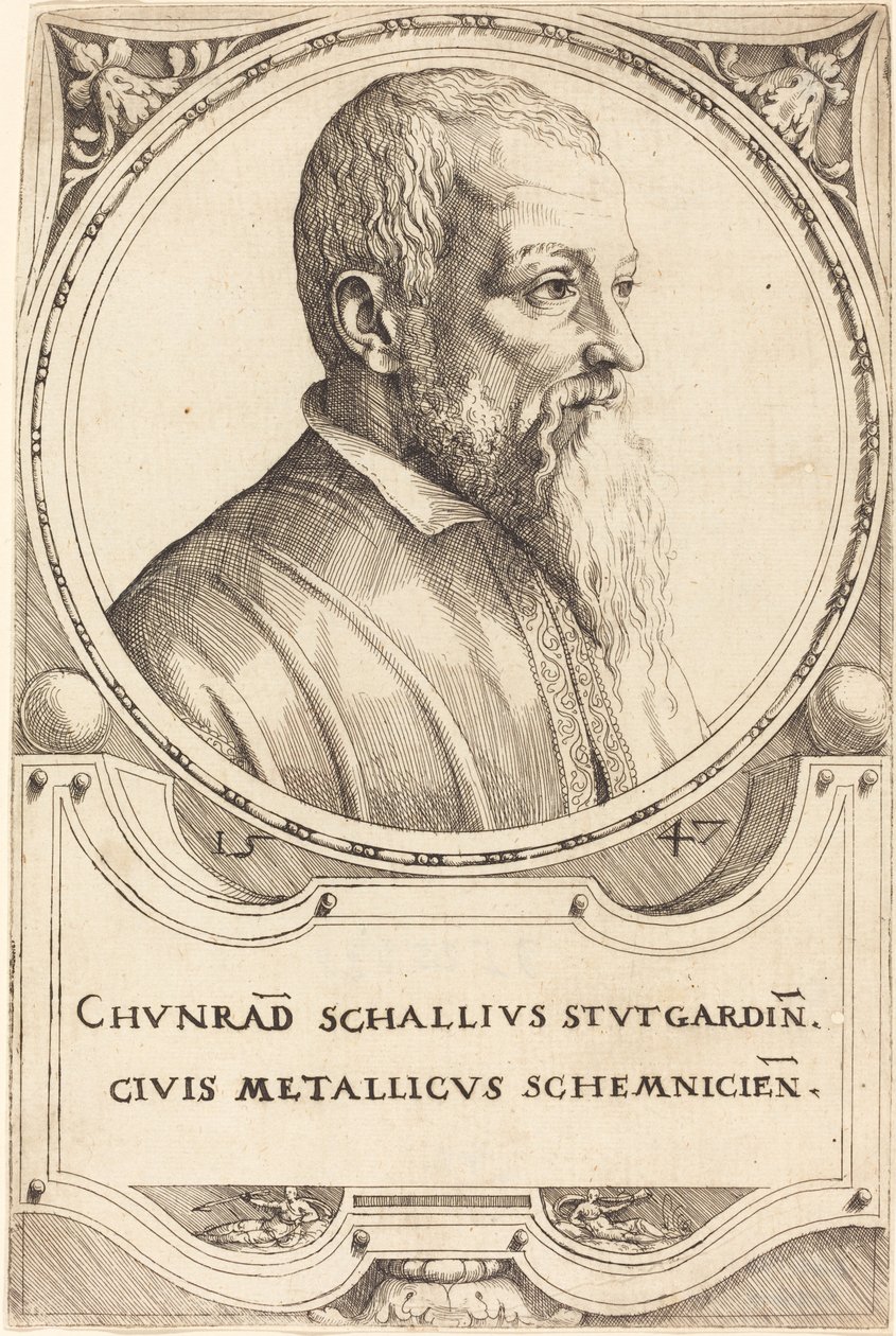 Conrad Schall da Augustin Hirschvogel