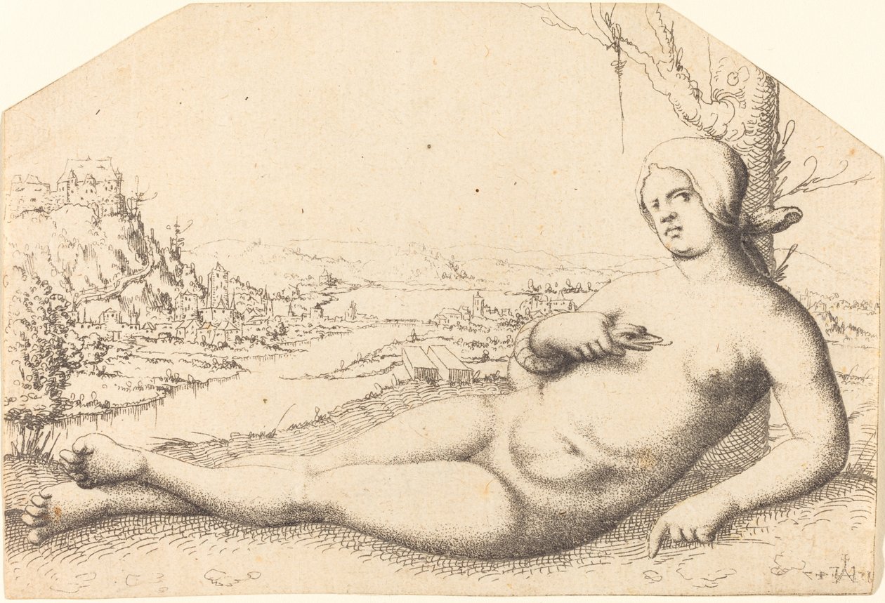 Morte di Cleopatra da Augustin Hirschvogel