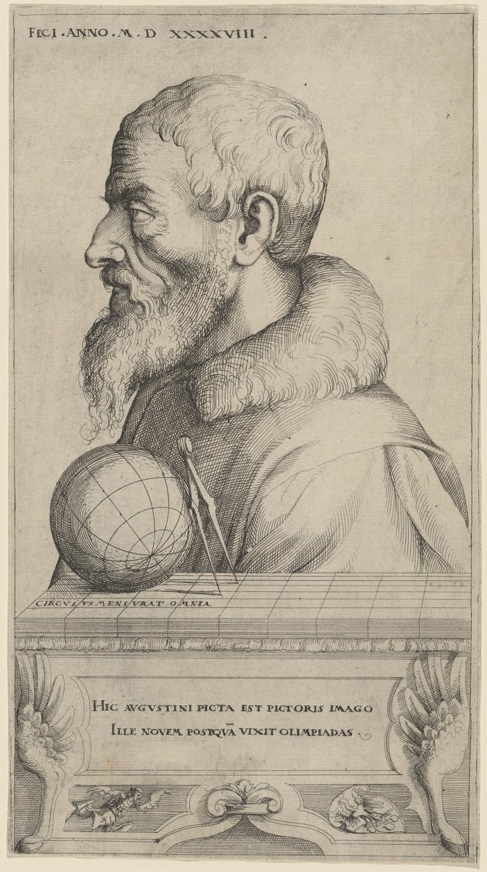 Autoritratto da Augustin Hirschvogel