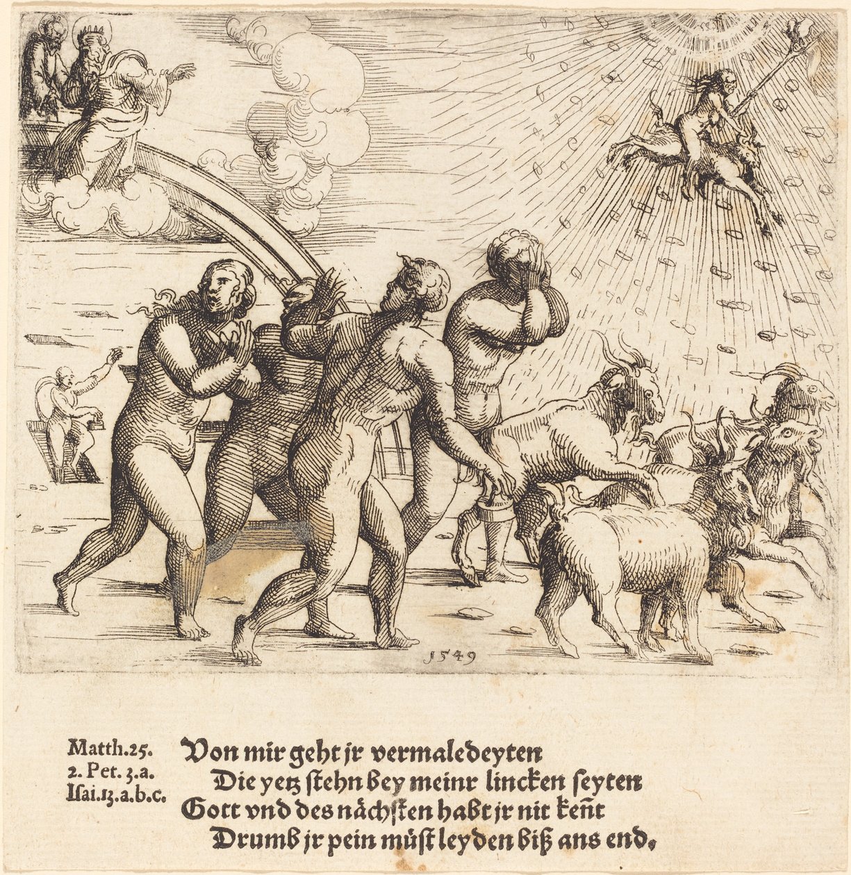 Il Giudizio Universale da Augustin Hirschvogel