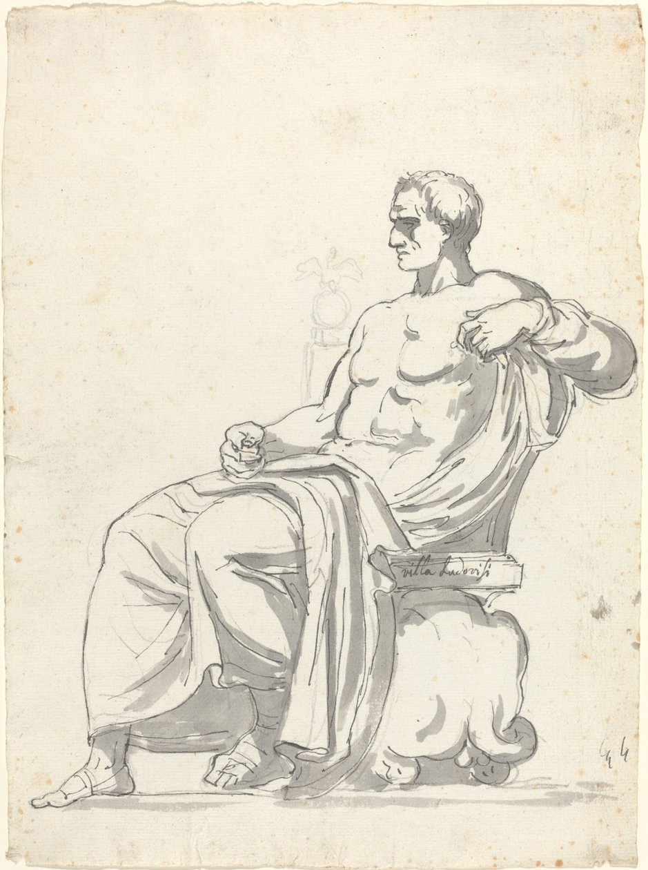 Il Menandro Ludovisi da Augustin Pajou