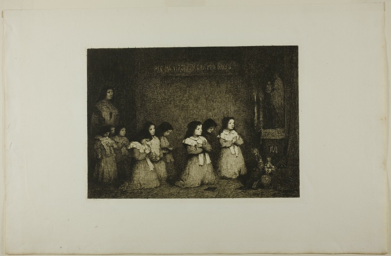 La preghiera da Augustin Théodule Ribot