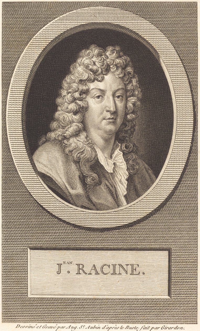 Jean Racine da Augustin de Saint Aubin