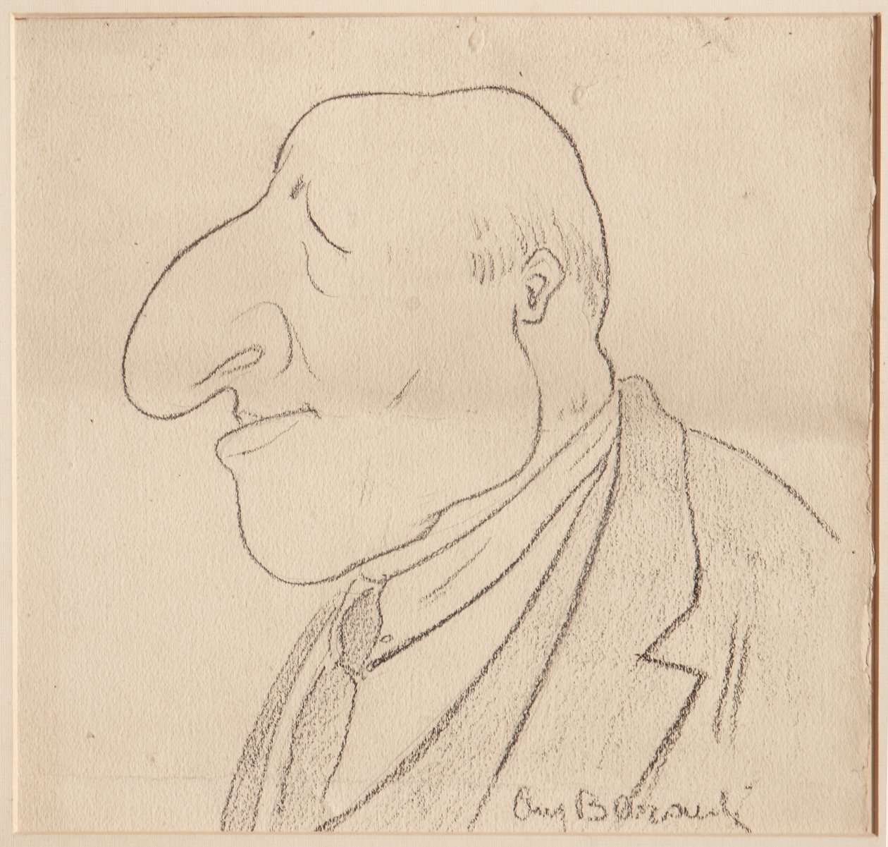 Caricatura da Augusto Baracchi