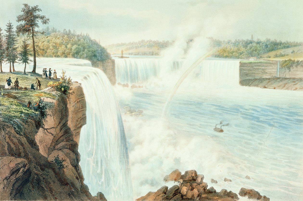 Cascate del Niagara da Augustus Kollner