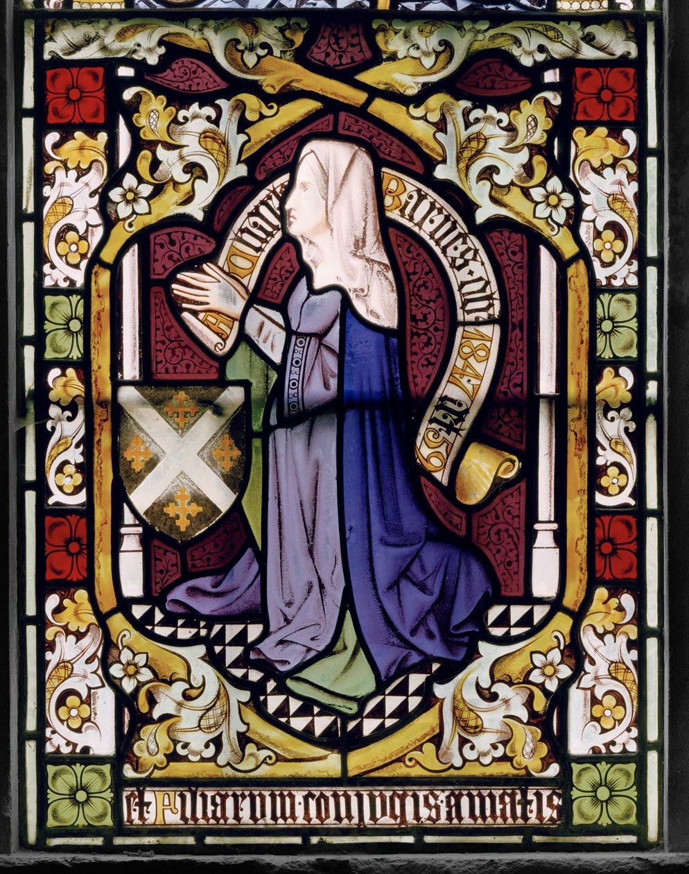Augusta Charlotte, moglie di Ralph Barnes da Augustus Welby Northmore Pugin