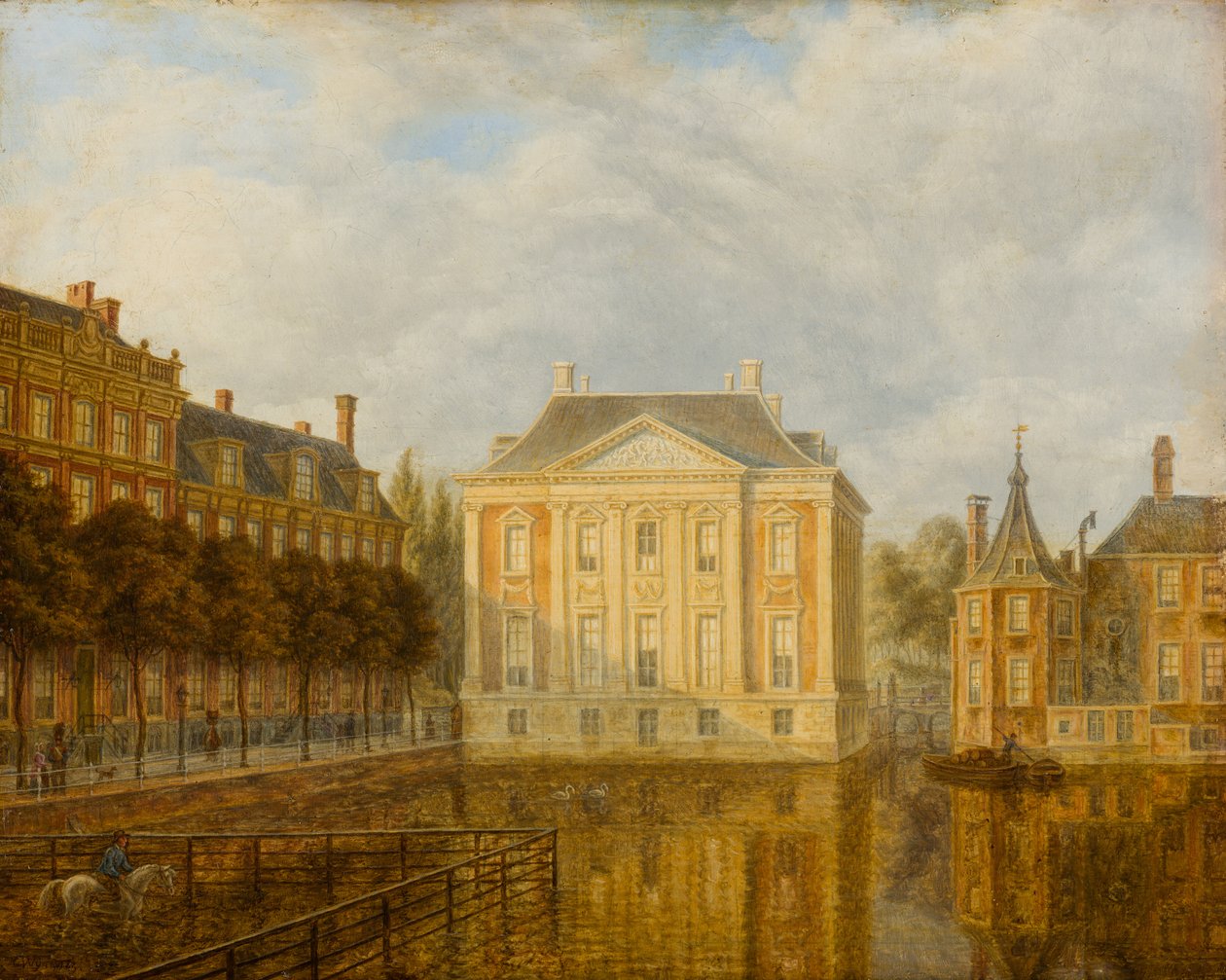 Veduta del Mauritshuis da Augustus Wijnantz