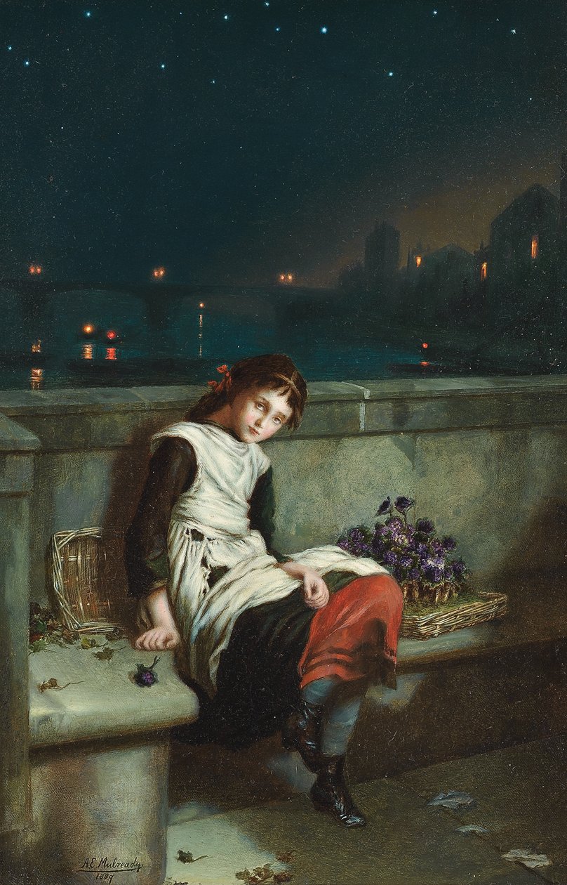 Dal mattino alla sera, 1889 da Augustus Edward Mulready