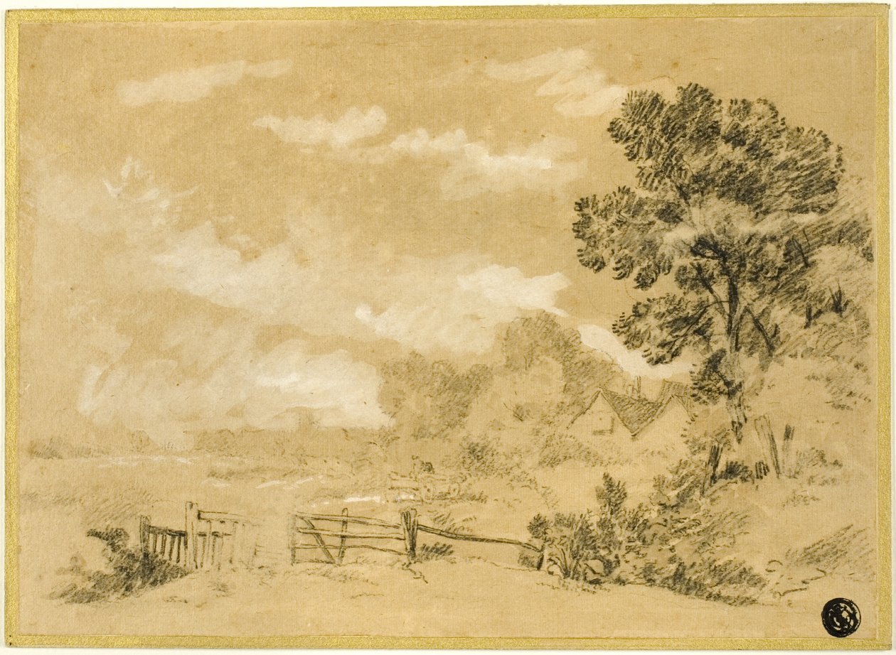 Paesaggio con struttura da Augustus Wall Callcott