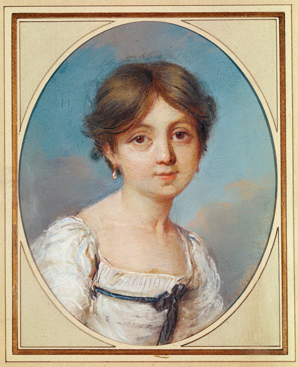 Amandine Aurore Lucile Dupin (1804-76) da Bambina, c.1809 da Aurore Dupin de Francueil