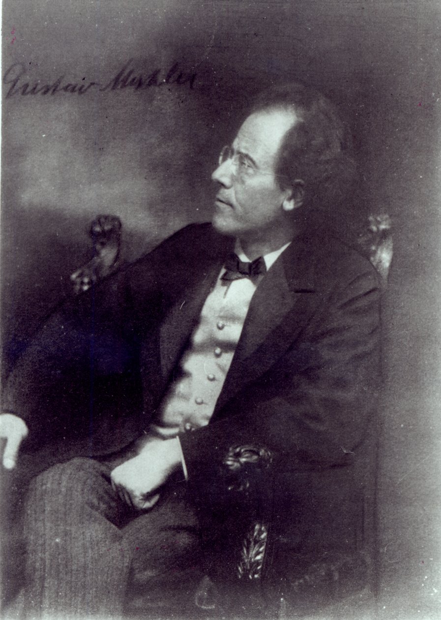 Ritratto di Gustav Mahler, c.1907 da Austrian Photographer