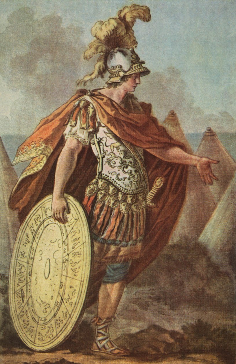 Achille dopo la morte di Patroclo da Austrian School