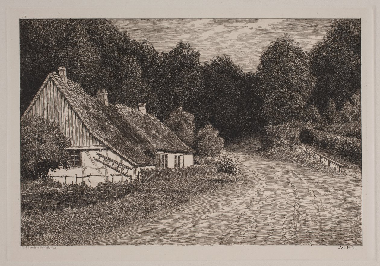 Casa contadina vicino al bosco da Axel Holm