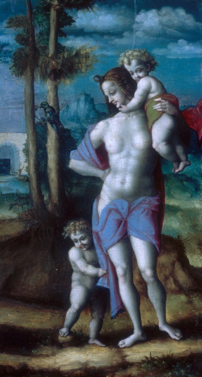 Eva con Caino e Abele da Bacchiacca