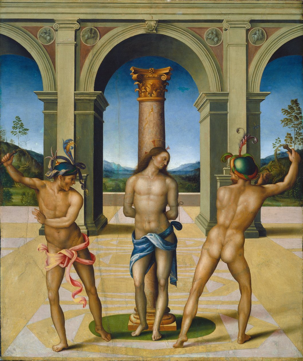 La flagellazione di Cristo da Bacchiacca