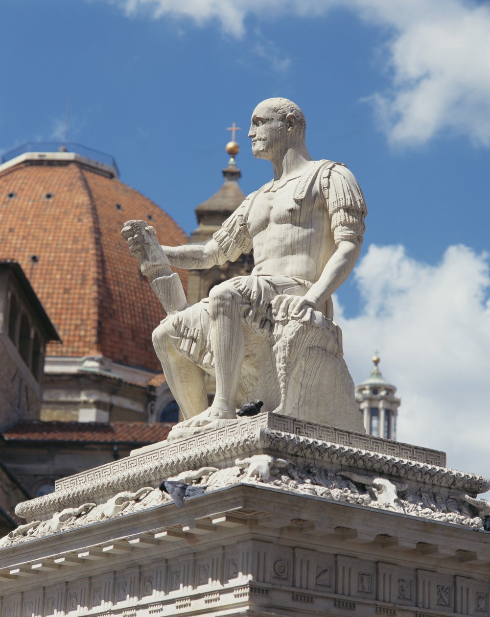 Monumento a Giovanni dalle Bande Nere, Piazza San Lorenzo, Firenze da Baccio Bandinelli