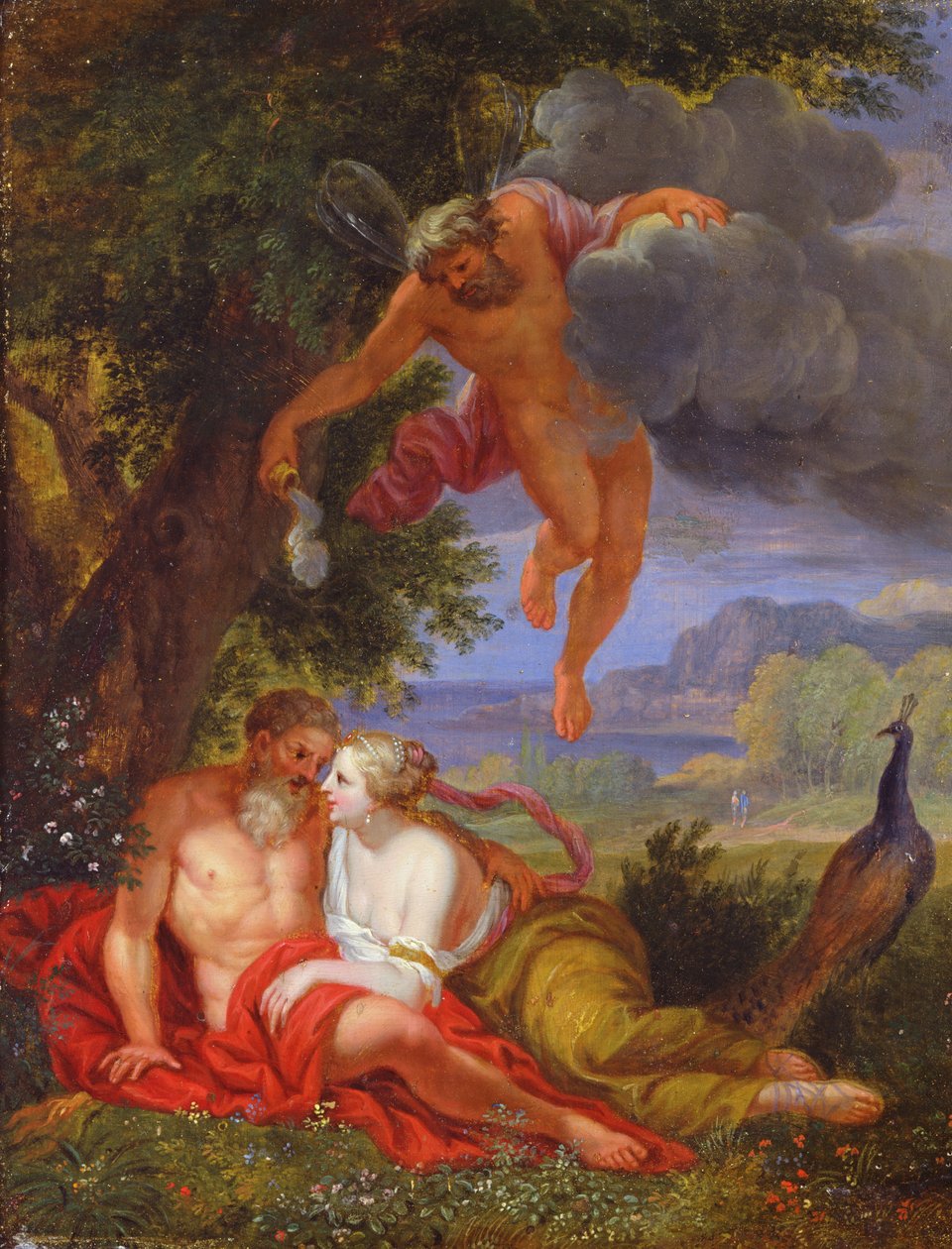 Hypnos manda Giove e Giunone a dormire da Balthasar Beschey