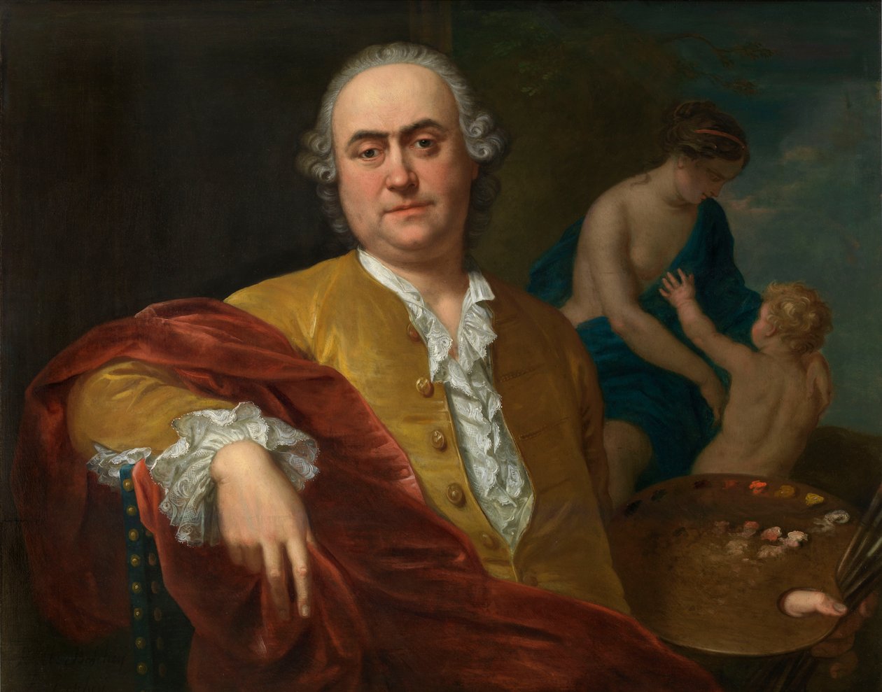Autoritratto da Balthasar Beschey