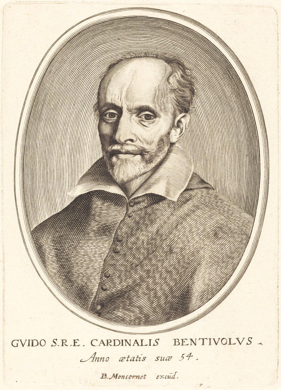 Guido Bentivoglio da Balthasar Moncornet