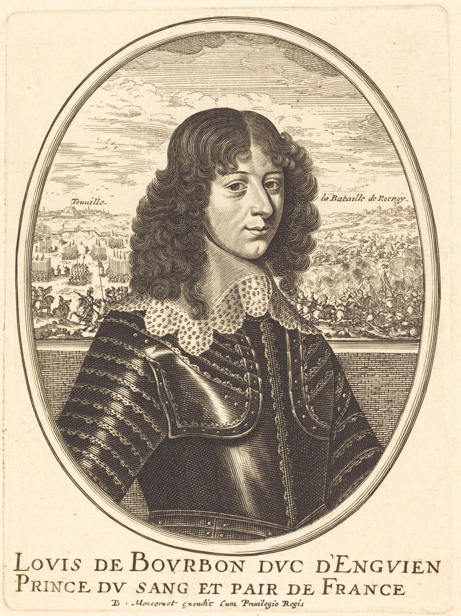 Luigi II di Borbone-Condé da Balthasar Moncornet