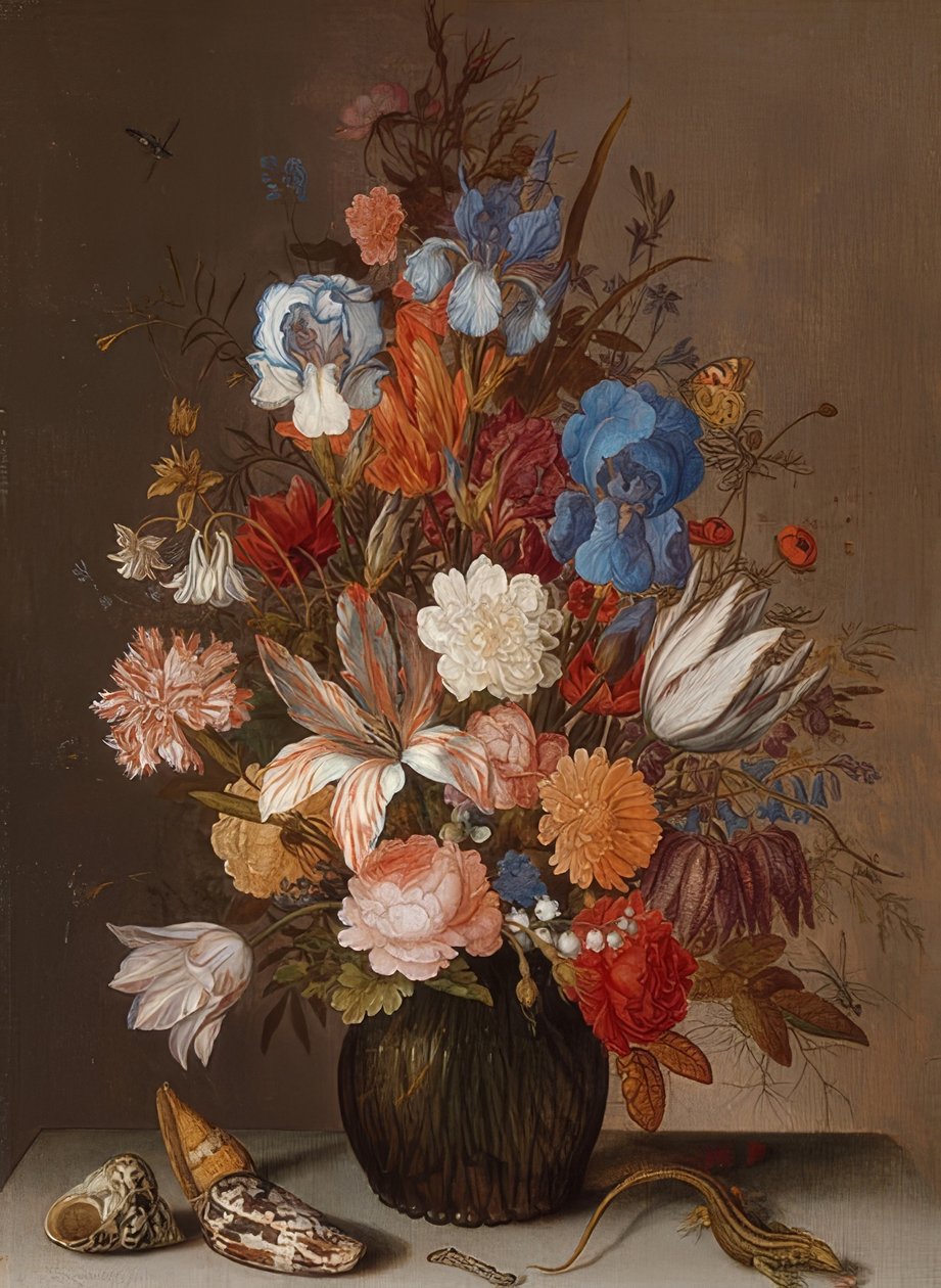 Natura morta di fiori da Balthasar van der Ast