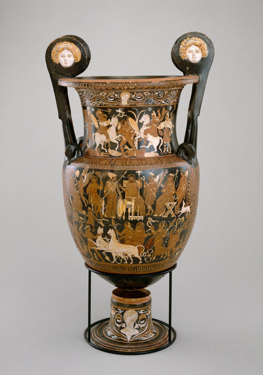 Cratere a volute, Apulia, 320-310 a.C. da Baltimore Painter